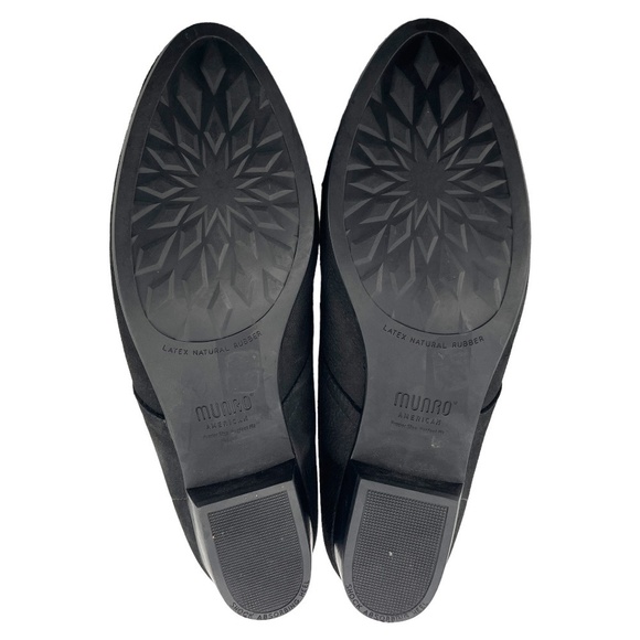 Munro Women's Sloane Suede Tie Ankle Boot, Black, Size 9.5N - Picture 7 of 10